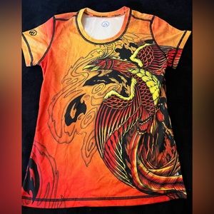 INKnBURN Phoenix tech shirt